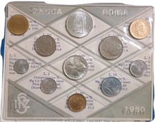 Italia serie zecca 1980 - zecca,