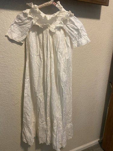 Abito lungo vittoriano vintage