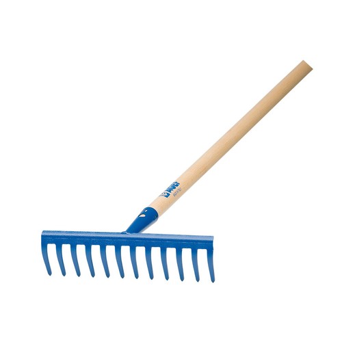 Rastrello denti con manico - rastrello,