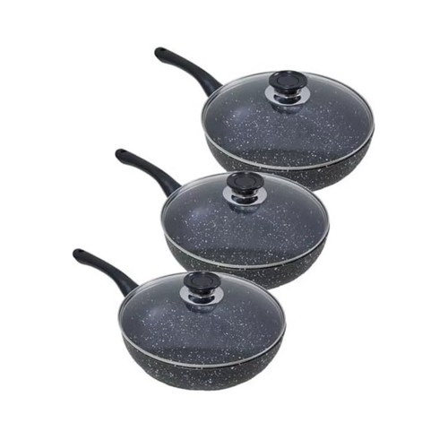 Set padelle alte nere - set,