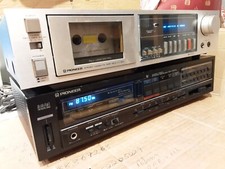 RARO RICEVITORE AMPLIFICATORE PIONEER SX-V200 + PIONEER CT-520 CASS ETTE 1984, Giappone