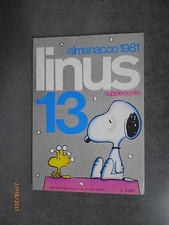 LINUS ALMANACCO 1981 - 1980 - Ed. Milano Libri