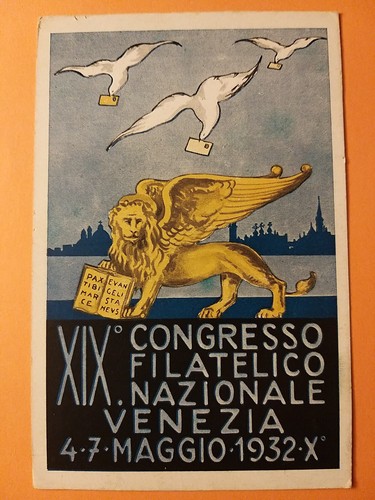 Xix congresso filatelico - congresso,