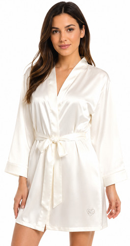 Vestaglia corta kimono sposa - kimono,
