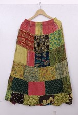 Gonna donna patchwork lavaggio