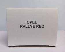 Opel rallye 1969 - 1970, rosso