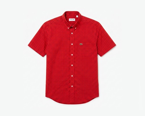 Camicia uomo lacoste rossa - uomo,