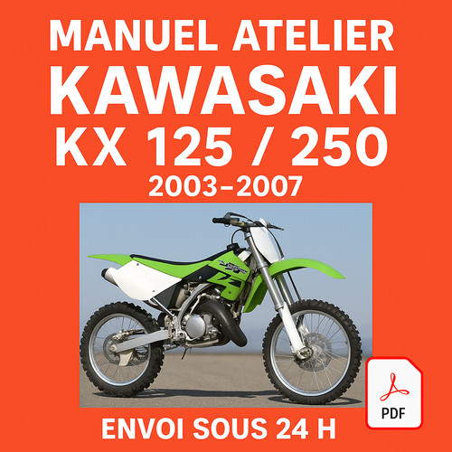 Manuel atelier kawasaki 125 - manuel, kx