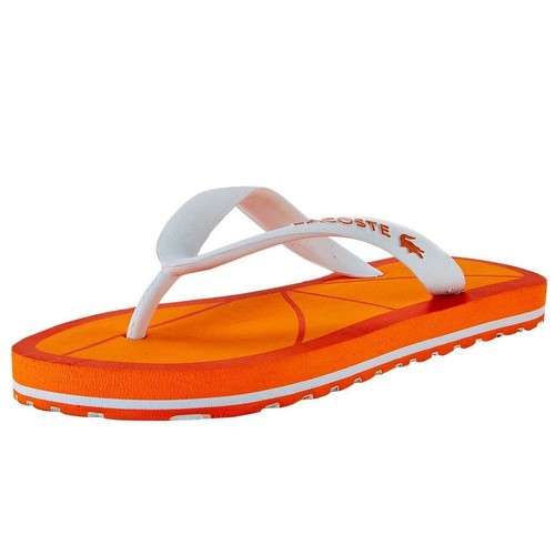 Infradito lacoste arancione - infradito,