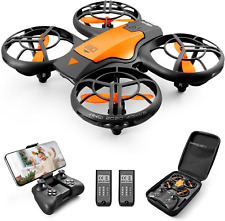 Mini drone con fotocamera HD 720P per bambini, FPV 2.4G WiFi, protezione elica a