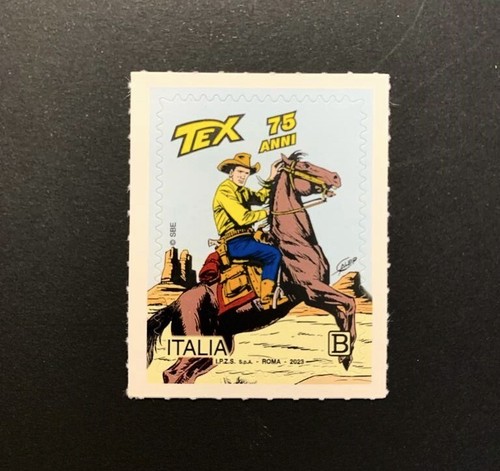 Francobollo tex willer 75 - -,
