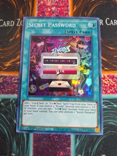 Secret password - secret,
