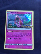 Pokemon Cards: Lost Thunder Prerelease Staff Promo: Tapu Lele SM152