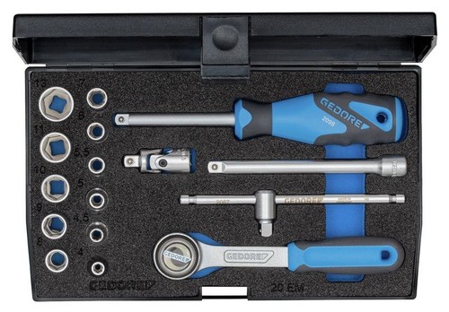 Gedore set chiavi bussola - set, a