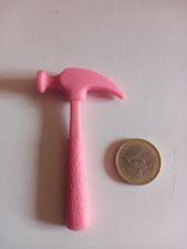 Gomma Eraser gommina Vintage anni 80 MARTELLO ROSA