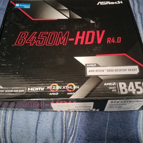Asrock b450m hdv scheda - asrock, b450m-hdv