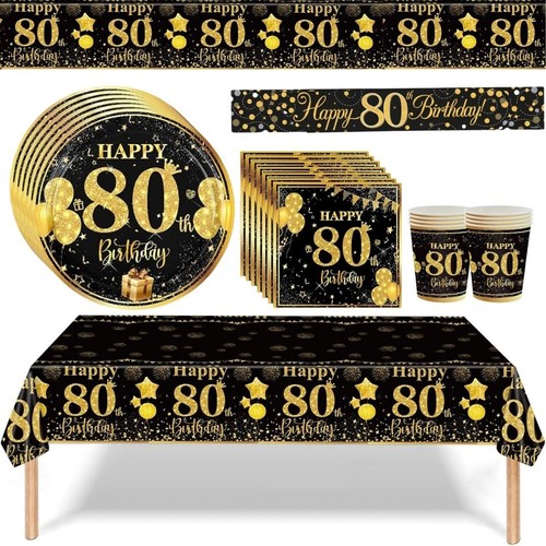 Decorazioni compleanno - 80°,