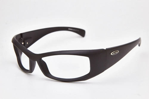 Black wraparound eyeglasses - black,
