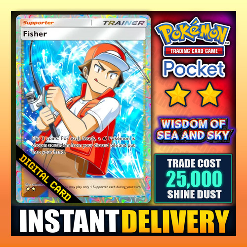 Pokemon tcg pocket fisher - tcg,