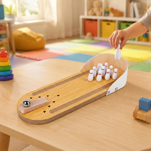 Mini bowling legno - mini,