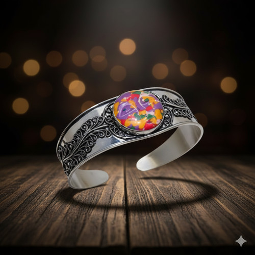 Bracciale mosaico faccia - mosaico,
