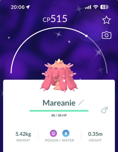 Shiny mareanie pokemon - shiny,