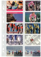 10 TELEFONKARTE TELEKOM GERMANIA vintage  con ALTI VALORI sport