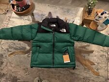 The North Face nero e verde 96 Retro Nuptse Puffer Jacket in piccolo prezzo consigliato £ 315 