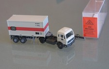 █► Mercedes 1217 20 piedi Cont. DB Deutsche Bahn Bundesbahn Roskopf #458 1:87 confezione originale