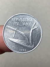 r78_470) Italia Repubblica in Italma - 10 lire Spighe 1952  SEGNETTI