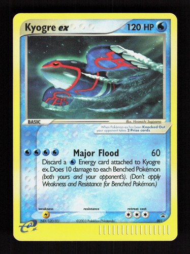 Kyogre 001 pokemon - ex,