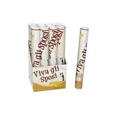 Set 12 Tubo Spara Coriandoli