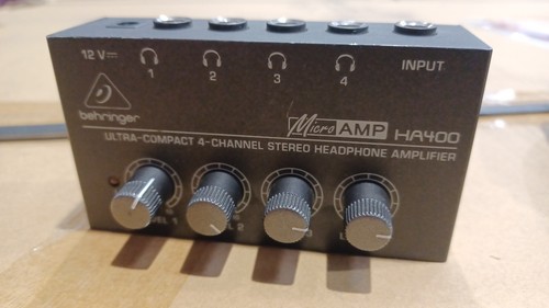 Behringer microamp ha400 - behringer,