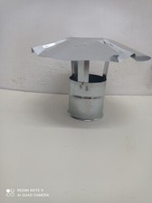 Fumaiolo, comignolo cappello CINESE,FISSO ACCIAIO ZINCATO per stufa camino