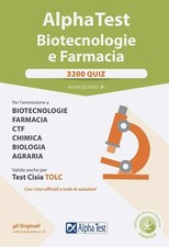 Alpha Test. Biotecnologie e