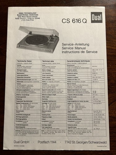 Doppio 616q 616 q - cs-616q, cs