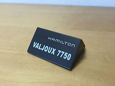 Piastra Alla Placca Hamilton - Valjoux 7750 - Painted Wood - For Colletors