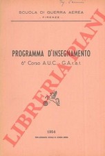 Programma d'insegnamento. 6°