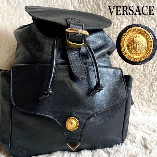 Zaino versus versace pelle oro - versus,