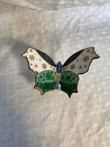 Farfalla porcellana meissen - farfalla, di