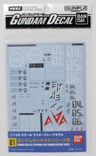 Gundam Decalcomania n.21 MG 1
