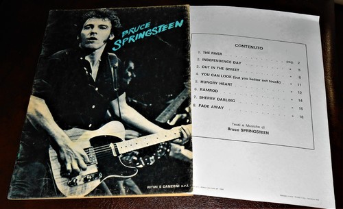 Bruce springsteen libretto - springsteen,