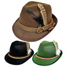 Cappello Oktoberfest con Piuma