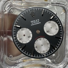 Rolex Daytona 6263 6265 Singer Dial NOS Black rare Perfect 