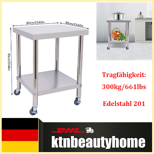 Tavolo acciaio inox 60x60 - tavolo,
