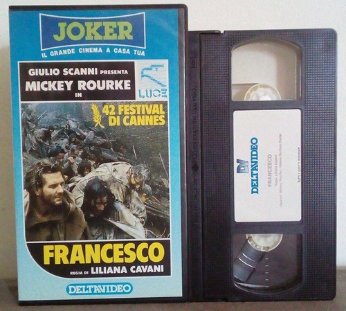 Vhs francesco film religioso - francesco,