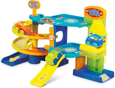 , Garage Macchine per Bambini, Pista Macchinine 2 Anni Bambino Con Ascensore E R