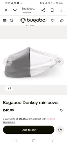 Copripioggia bugaboo donkey5 - copripioggia,