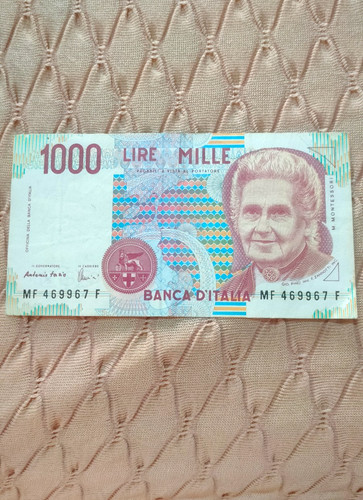 Banconota mille 1000 lire - banconota,