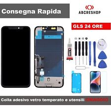 DISPLAY PER APPLE IPHONE 11 TOUCH SCREEN LCD PARI ALL'ORIGINALE FRAME  SCHERMO